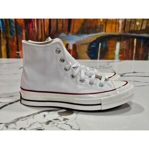Converse Chuck 70 Hi White Garnet Size 7.5, 9.5, 10 US Women's